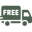 Free shipping icon