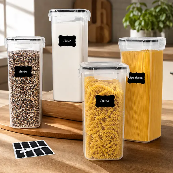 Airtight Food Storage Containers 2.8L 4 - Pack BPA-Free Lids