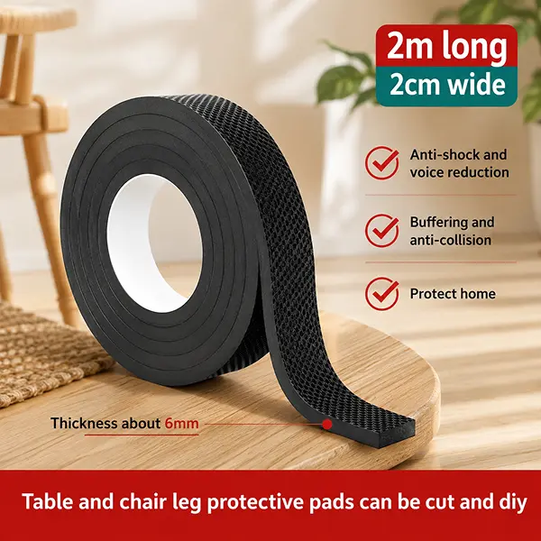 Self-Adhesive Furniture Felt Pads Floor Protector
