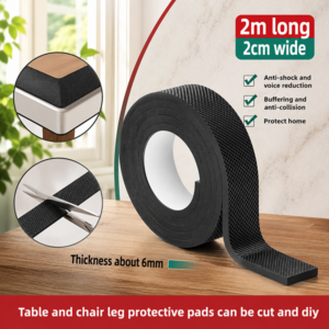 Self-Adhesive Furniture Felt Pads Roll Cut-Size Floor Protector