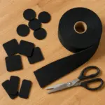 Self-Adhesive Furniture Felt Pads Roll Cut-to-Size Floor Protector