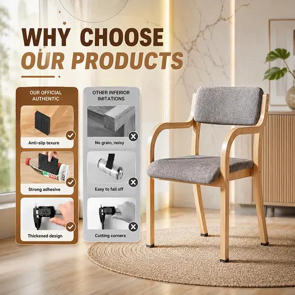 Self Adhesive Furniture Felt Pads Roll Cut-to-Size Floor Protector