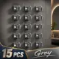 15pcs-Grey