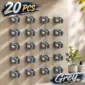 20pcs-Grey