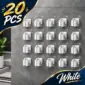 20pcs- White
