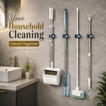Self-Adhesive Wall Mop household Cleaning