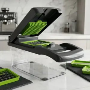 Vegetable-Chopper gray slicer