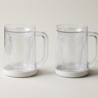 Creative Frozen Beer Mug duo pair