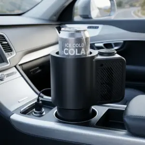 Portable Electric Drink Car Cup Holder Cooler for Cars Travel Camping cooling beverage
