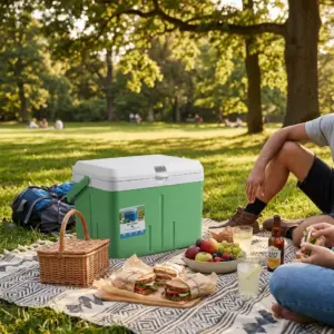 Portable Small Hard Ice Retention Camping Cooler picnic-8L