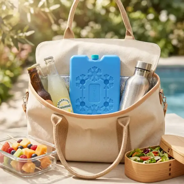 Reusable Ice Pack for Lunch Bags Cooler BagsTotes travel coolerbag