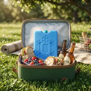 Reusable Ice Pack for Lunch Bags Cooler BagsTotes travel picnic