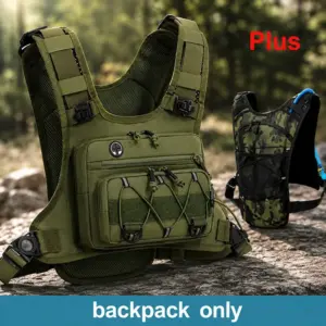 Lightweight Tactical Chest Pack Running Vest Backpack for Running, Cycling, Hiking & Trail Marathon - Image 2