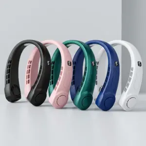 Wearable Neck Fan USB Rechargeable Hands-Free Portable Fan