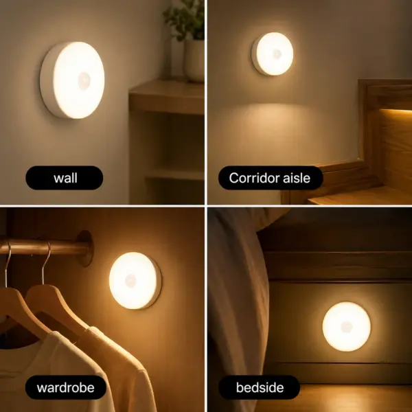 Wireless Motion Sensor Light Rechargeable LED