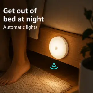 Wireless Motion Sensor Night Light Rechargeable LED