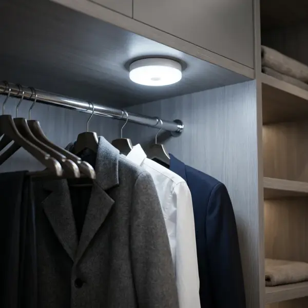night light cold wardrobe