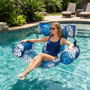 pool float blue lifestyle