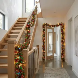 1 Piece LED Christmas Garland for decore door way