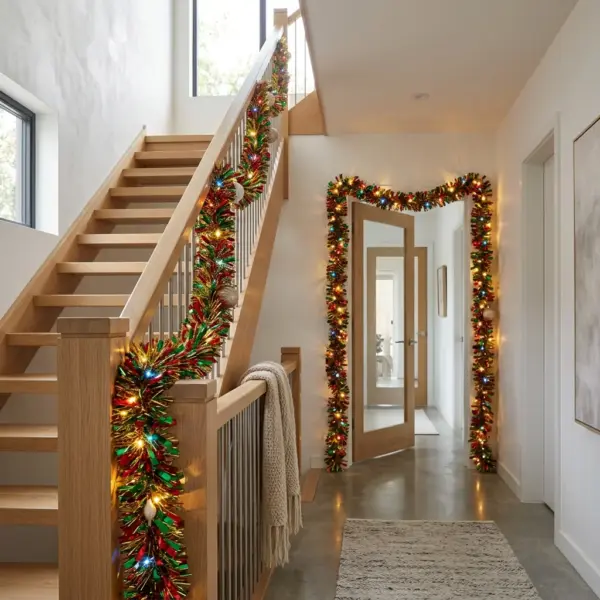 1 Piece LED Christmas Garland for decore door way