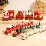Christmas Train Merry Christmas Decorations For Home 2025 Cristmas Ornament Xmas Navidad Noel Gifts Happy New Year 2026 Gifts 1