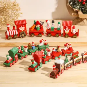 Christmas Train Merry Christmas Decorations For Home 2025 Cristmas Ornament Xmas Navidad Noel Gifts Happy New Year 2026 Gifts 5