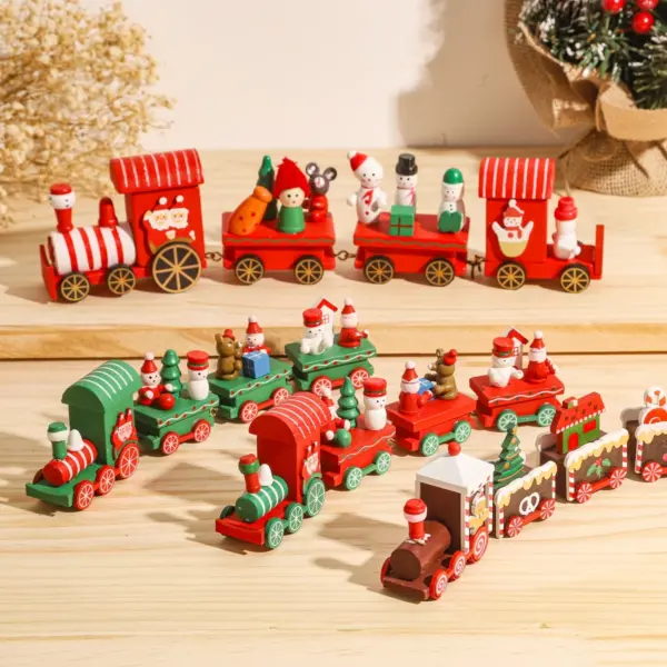 Christmas Train Merry Christmas Decorations For Home 2025 Cristmas Ornament Xmas Navidad Noel Gifts Happy New Year 2026 Gifts 5