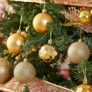 24PCS Shatterproof Christmas Ball Ornaments Xmas Tree Decorations Hanging Balls for Holiday Wedding Party Home Decor 4