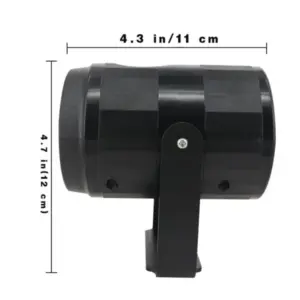 1PC Christmas Snowflake Projector size