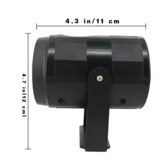 1PC Christmas Snowflake Projector size