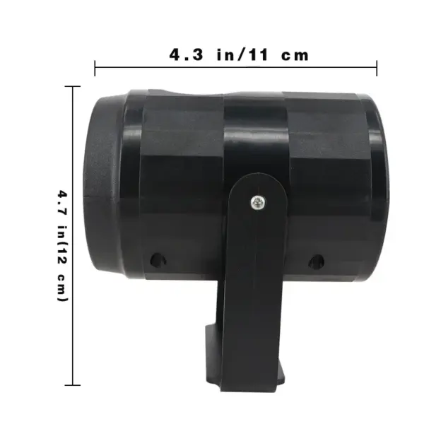 1PC Christmas Snowflake Projector size