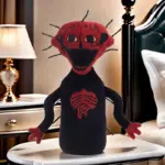 25cm Horror Demon Plush Doll on table