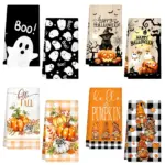 2pcs Halloween Hand Towels feature