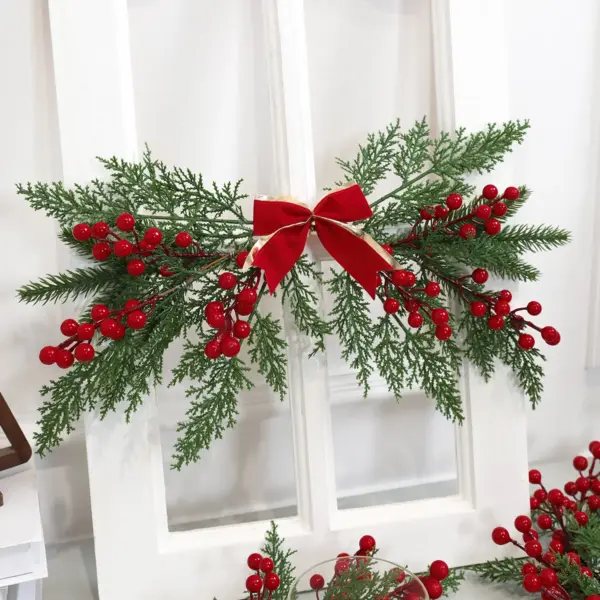 1 piece artificial flower berry Christmas wedding party hanging wall hanging indoor outdoor courtyard holiday decoration 1 1 piece artificial flower berry Christmas wedding party hanging wall hanging indoor outdoor courtyard holiday decoration 1