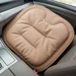 3D Honeycomb Cooling Gel Car Seat Cushion with Memory Foam beige