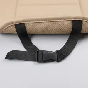 3D Honeycomb Cooling Gel Car Seat Cushion with Memory Foam strap detail