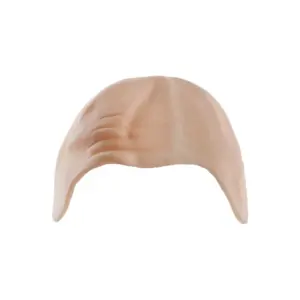 Bald Cap & Sunglasses Costume Set – Latex Bald Cap with Round Shades for Halloween