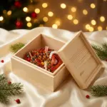 Christmas Eve Boxes Jewelry Collection Box Christmas Eve Collection silk