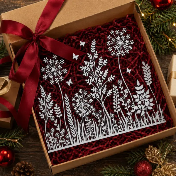 Christmas Flowers Metal Cut Dies one