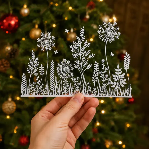 Christmas Flowers Metal Cut Dies two