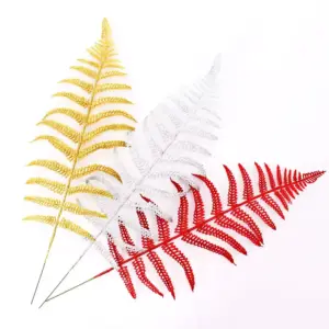 Artificial Fern Leaf Stem – Faux Fern Spray for Christmas, Bouquets & Home Decor