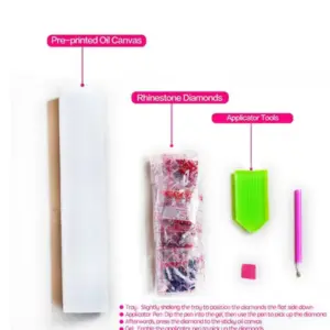 Christmas Snowman Diamond Painting Set – DIY Full Diamond Adult Craft & Home Decor color