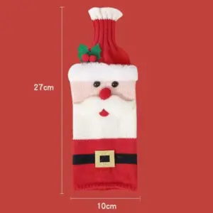 Christmas Wine Bottle Cover size