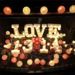 Cotton Ball String Lights – Warm White Fairy Garland for Bedrooms, Parties & Weddings warm