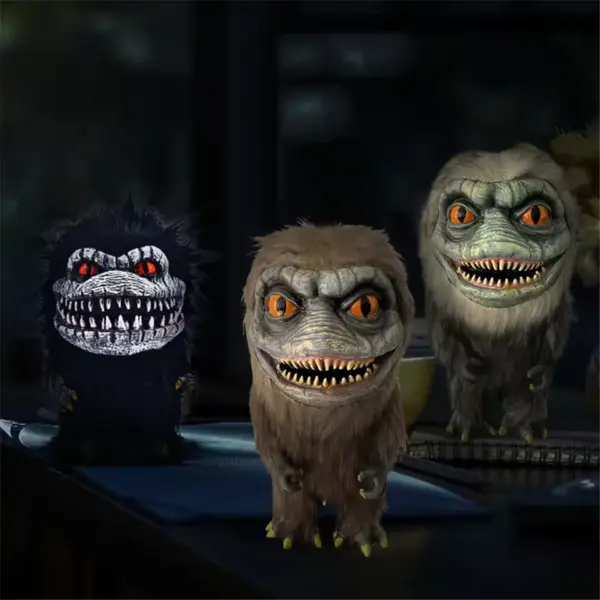 Creepy Monster Plush Toy in night