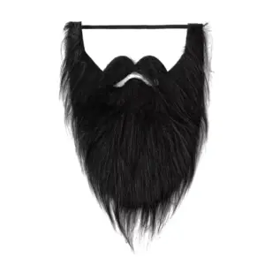 Fake Beard Costume Set black