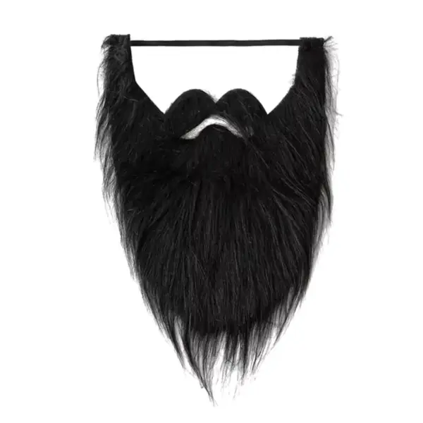 Fake Beard Costume Set black