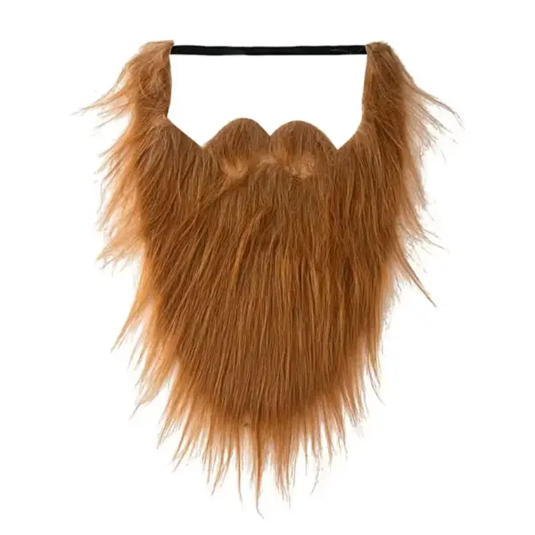 Fake Beard Costume Set brown