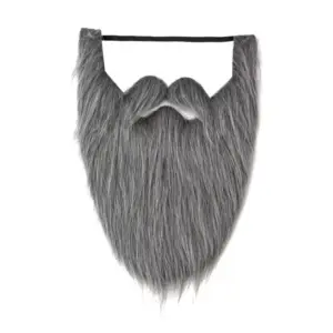 Fake Beard Costume Set gray