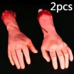 Fake Severed Arm Halloween Prop 2pcs